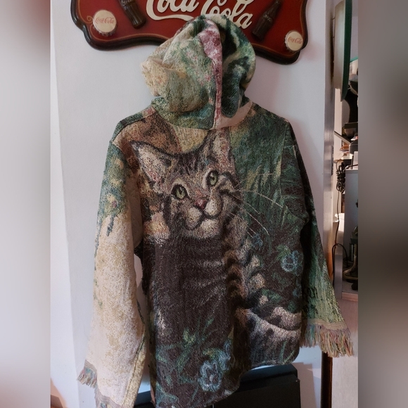 Hooded sweater, unique model, upcycle - Picture 6 of 12